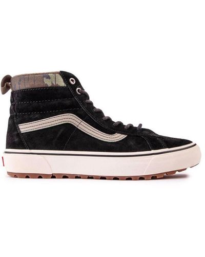 Vans Sk8 Hi Mte 1 Trainers Suede - Black