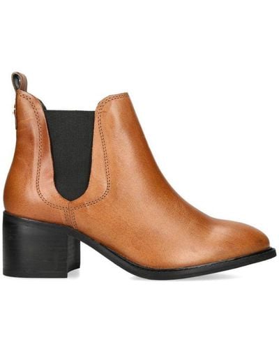 Carvela Kurt Geiger Leather Ronald 2 Boots - Brown