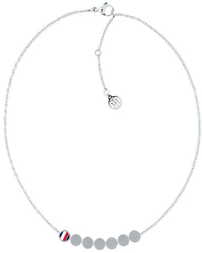 Tommy Hilfiger Stainless Steel Necklace - White
