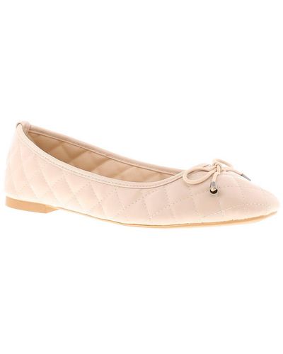 Platino Flat Shoes Ballerina Sansa Slip On Nude - Pink