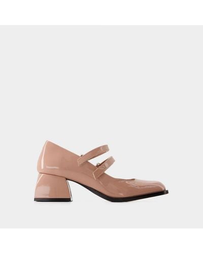 NODALETO Bulla Bacara Court Shoes - - Leather - Pink