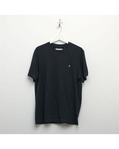 Farah Alexander Circular T-Shirt - Black
