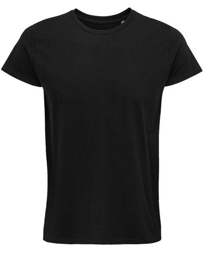 Sol's Crusader Organic T-Shirt (Deep) - Black