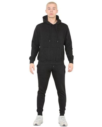 MYT Pullover Hooded Tracksuit - Black