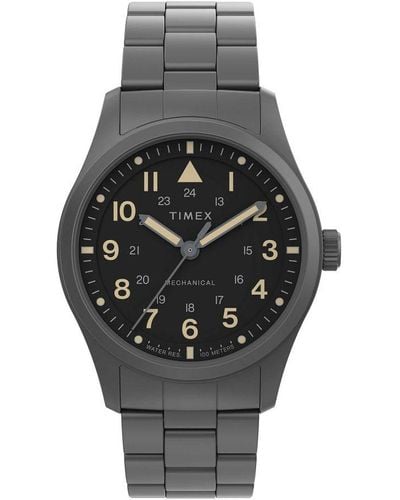 Timex Expedition North Field Horloge Zwart Tw2v41700 - Grijs