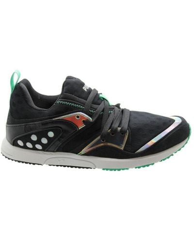 PUMA Future Blaze Lite Irides Trainers Slip On Shoes 355429 01 Textile - Black