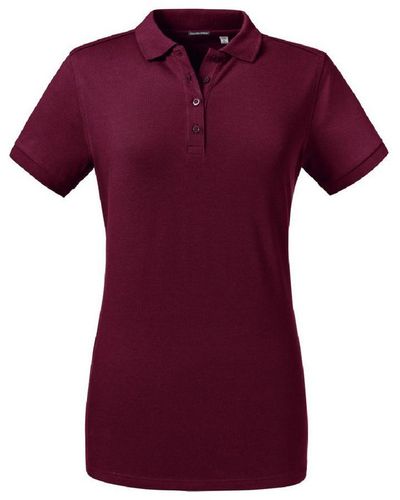 Russell Ladies Tailored Stretch Polo () - Purple