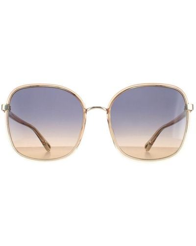 Chloé Chloé Square Crystal Fade And To Gradient Ch0031S Franky - Orange