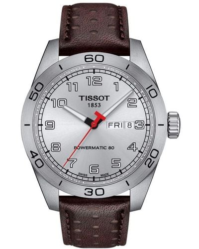 Tissot T-Sport Prs 516 Watch T1314301603200 Leather (Archived) - Grey
