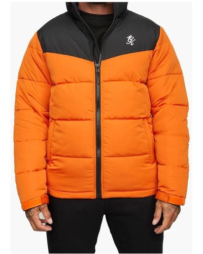 Gym King Resolute Puffer Jacket In Orange