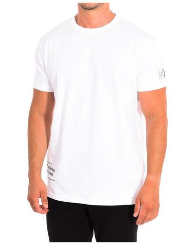 La Martina Short Sleeve T-Shirt Tmrp60-Js332 - White