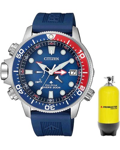 Citizen Promaster Marine Watch Bn2038-01L Rubber - Blue