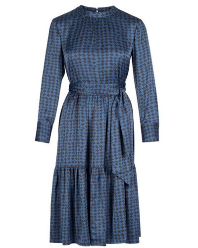 Anonyme Designers Vanity Dafne M/L Dress - Blue