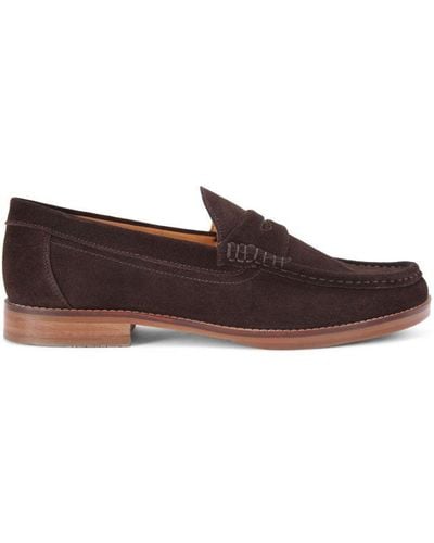 KG by Kurt Geiger Suede Francis Loafers - Brown