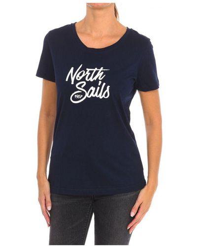 North Sails Short Sleeve T-Shirt 9024300 - Blue