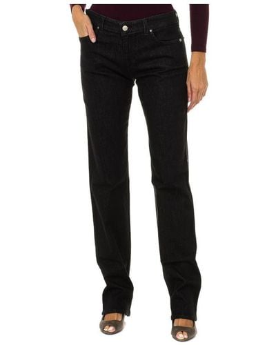 Armani Long Trousers Jeans - Black