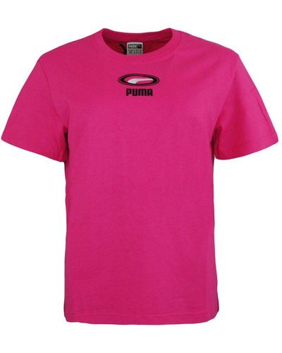 PUMA Og Tee Casual Branded T-Shirt 844653 13 - Pink