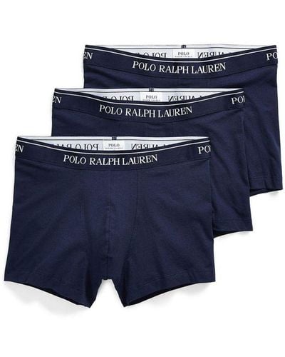 Polo Ralph Lauren 3-pack Klassieke Onderbroeken - Blauw