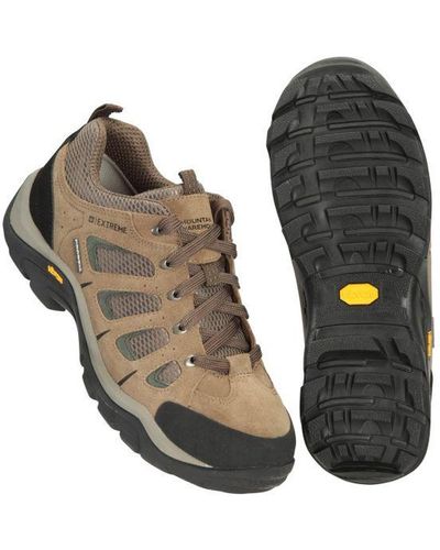 Mountain Warehouse Field Extreme Suede Waterproof Walking Shoes () - Black