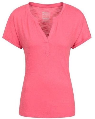 Mountain Warehouse Skye Slub T-shirt (roze)