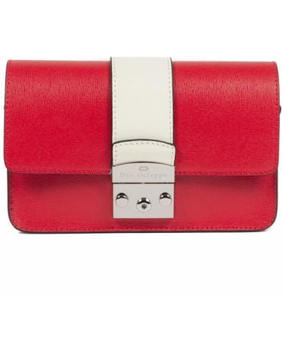 Dee Ocleppo Handbag Mb009 Saffiano Rosso - Red