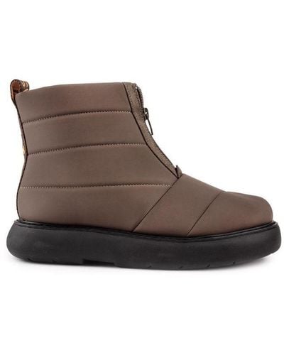 TOMS Reprive Mallow Puffer Boots - Brown