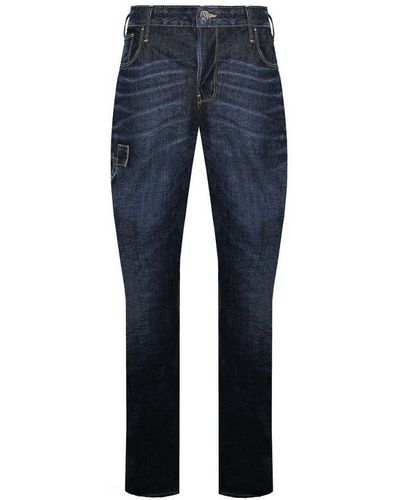 Armani Jeans J06 Slim Fit Denim - Blue