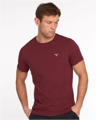 Barbour Sports T-Shirt - Red