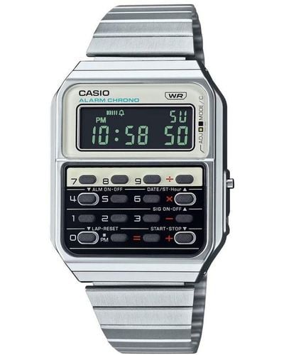 G-Shock Collection Vintage Watch Ca-500We-7Bef Stainless Steel (Archived) - Grey