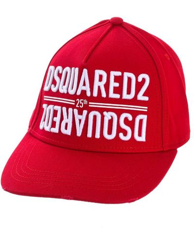 DSquared² Cap With Adjustable Strap Bmc0340-05c00001 Man - Red