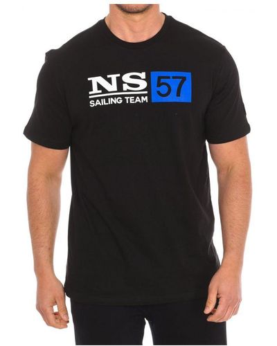 North Sails Short Sleeve T-shirt 9024050 Man - Black