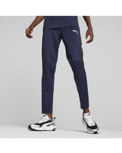 PUMA Evostripe Warm Trousers Polyester Recycled - Blue
