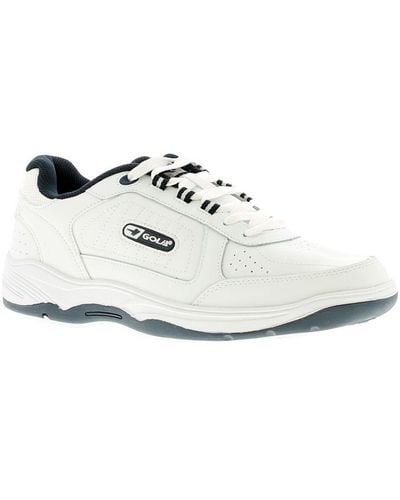 Gola Trainers Belmont Lace Up White Leather