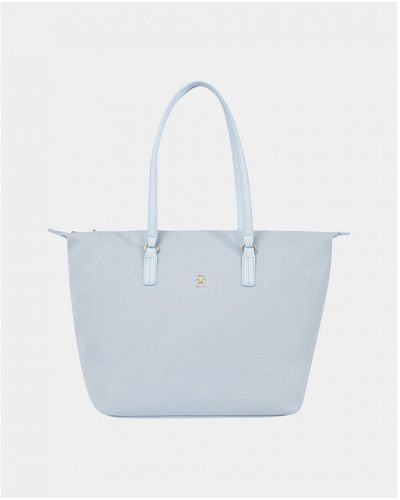 Tommy Hilfiger Poppy Canvas Tote Bag - Blue