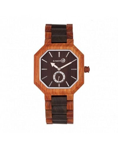Earth Wood Acadia Bracelet Watch - Brown