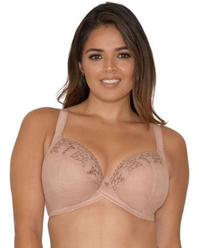 Curvy Kate Centre Stage Full Cup Plunge Bra - Brown