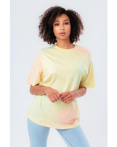 Hype Candy Dye Boxy Fit T-shirt Cotton - Multicolour
