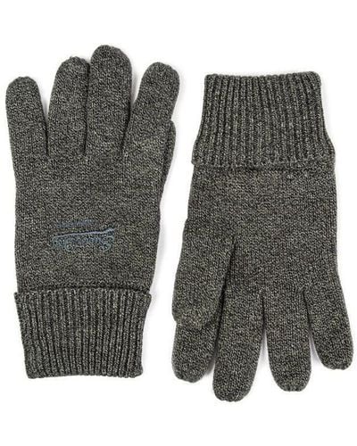 Superdry Vintage Logo Classic Gloves Cotton - Grey