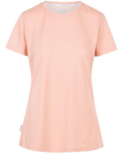 Trespass Pardon T-shirt (misty Rose) - Roze