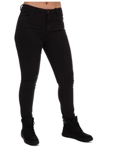 Timberland Womenss Skinny Trousers - Black