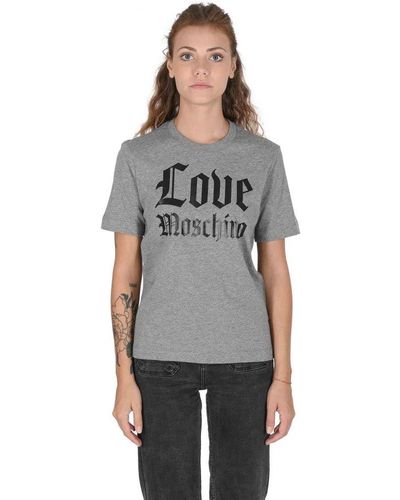 Love Moschino T-Shirt - Grey
