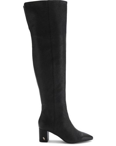 Kurt Geiger Leather Burlington Otk Boots - Black