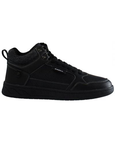 O'neill Sportswear Honi Mid Leather - Black