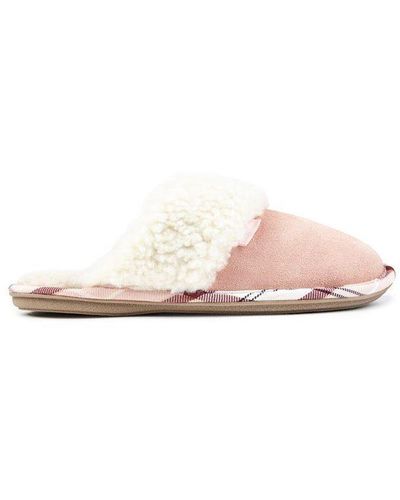 Barbour Lydia Slippers - Pink