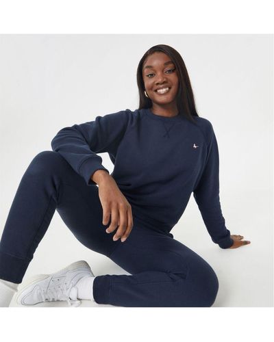Jack wills navy sweatshirt clearance