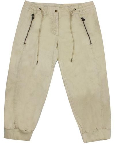 Nike Cropped Trousers Capri Joggers 213236 168 Cotton - Natural