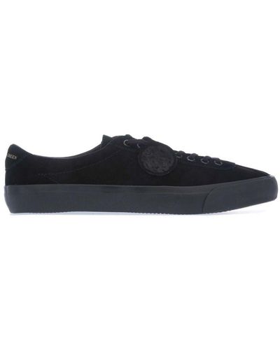 Pretty Green Suede Trainers - Blue