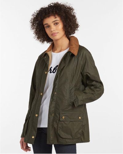 Barbour L/Wt Beadnell Jacket - Green