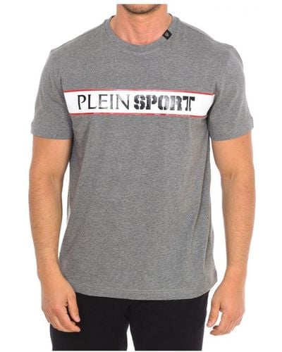 Philipp Plein Tips405 Short Sleeve T-Shirt - Grey