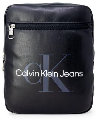 Calvin Klein Print Shoulder Bag - Black